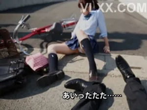 Hẹn hò với một cô gái gợi cảm trong chiếc áo khoác denim và quan hệ với cô ấy bằng đôi giày cao gót màu da thịt...